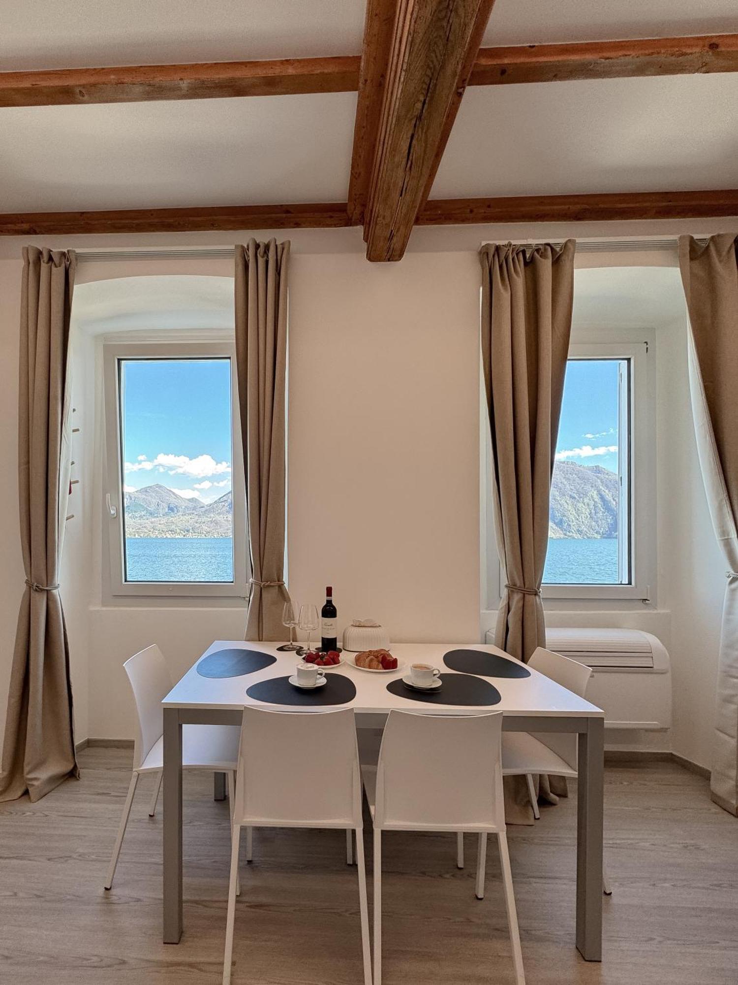 Belvedere 237B Lakeview Luxury Apartment Ghiffa Dış mekan fotoğraf